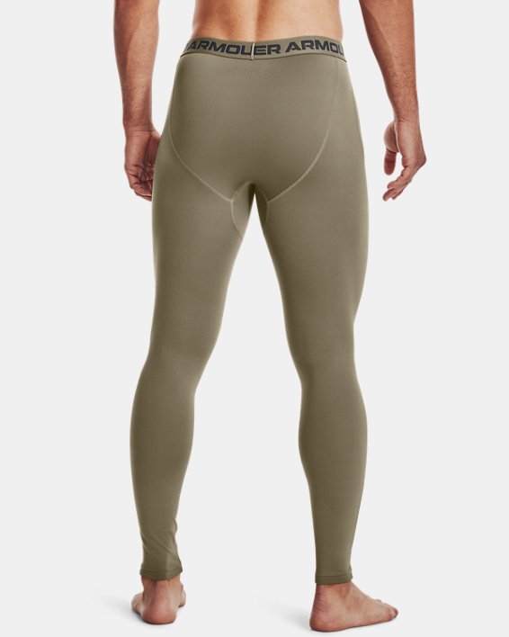 Men's UA Tactical ColdGear® Infrared Base Leggings, Brown, pdpMainDesktop image number 1